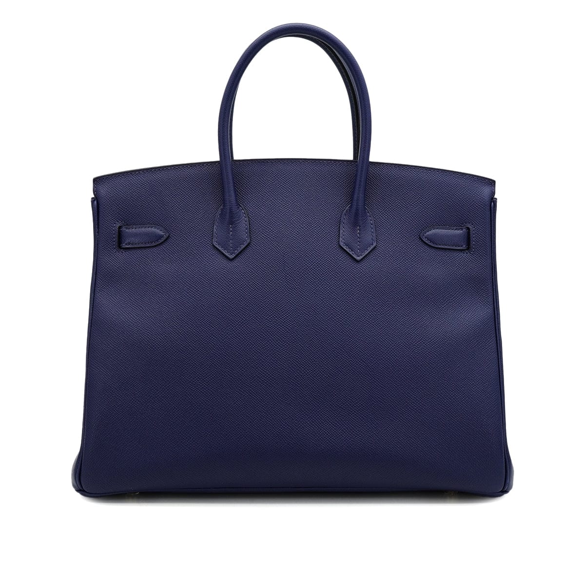 LUXURY PROMISE HERMES BIRKIN 35 BLUE SAPHIR VEAU EPSOM HAND BAG 2016 X STAMP GOLD HARDWARE 90331659