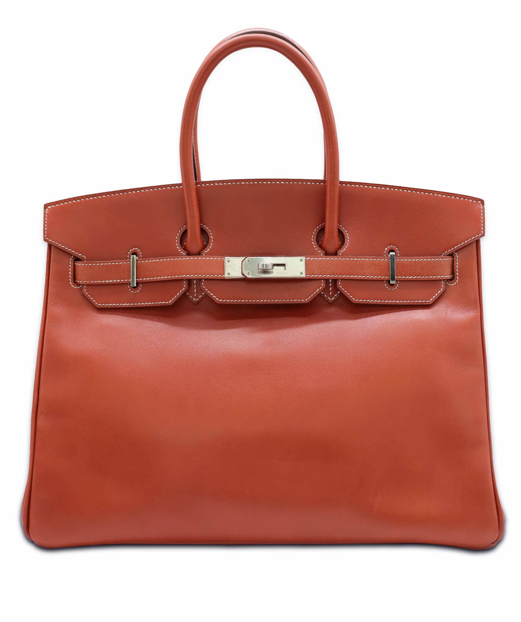 Luxury Promise Hermes Birkin 35 box leather Phw DXBS6348