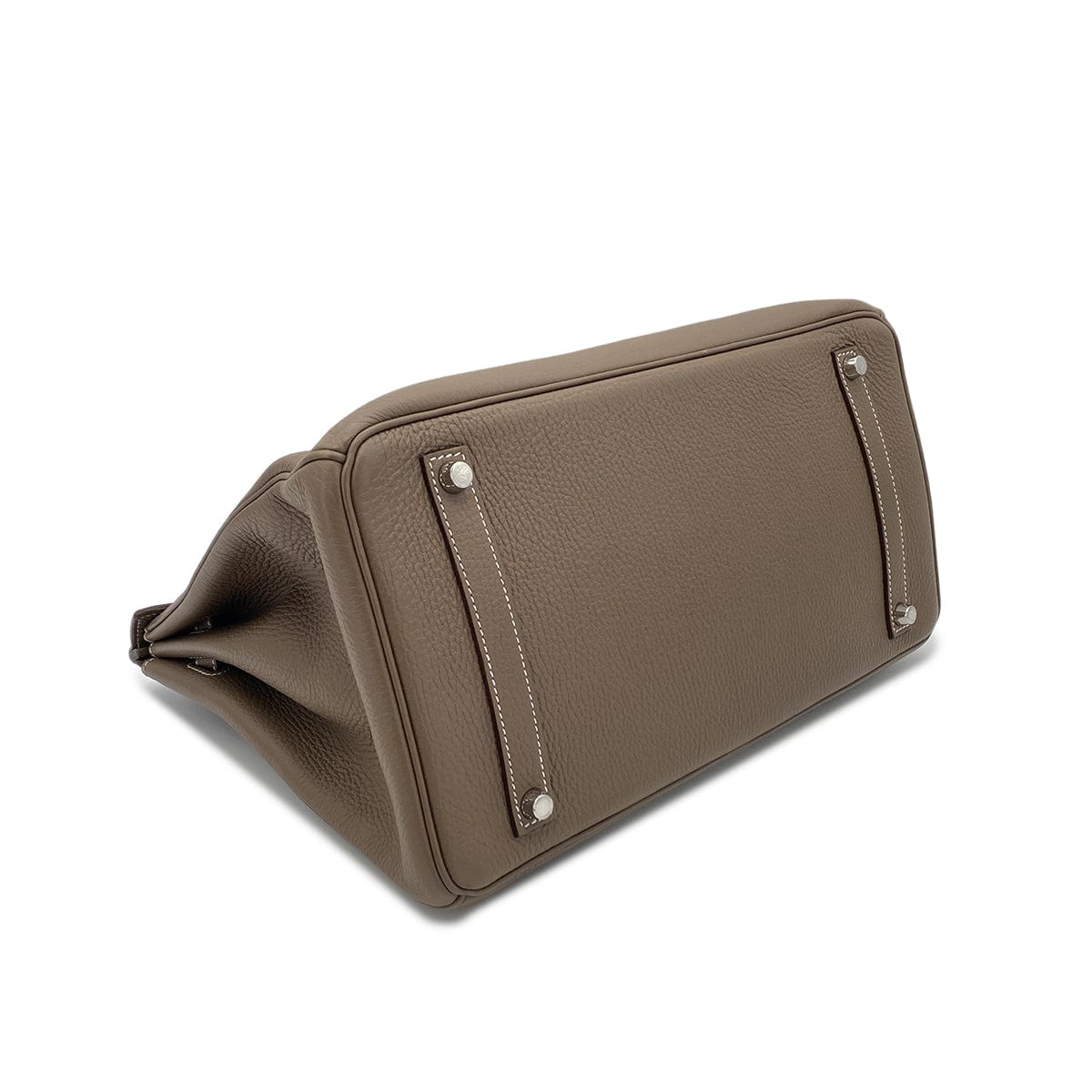 LUXURY PROMISE HERMES BIRKIN 35 ETOUPE TAURILLON CLEMENCE HAND BAG ▢N SHW 90285741