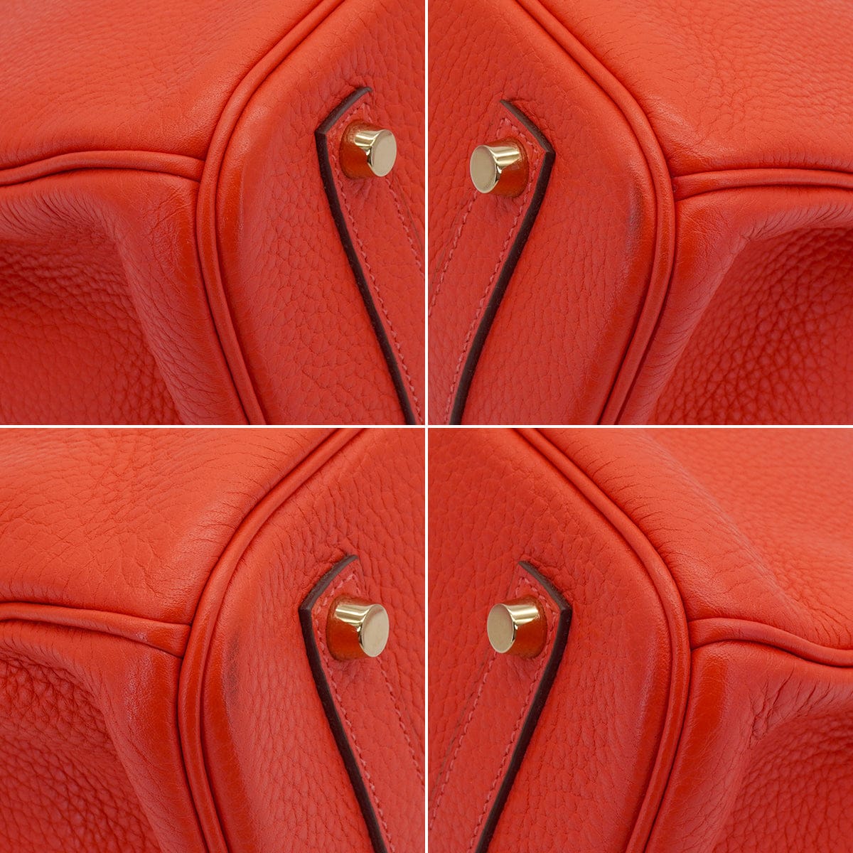 LUXURY PROMISE HERMES BIRKIN 35 ROSE JAIPUR TAURILLON CLEMENCE HAND BAG 2015 T STAMP GOLD HARDWARE 90335578