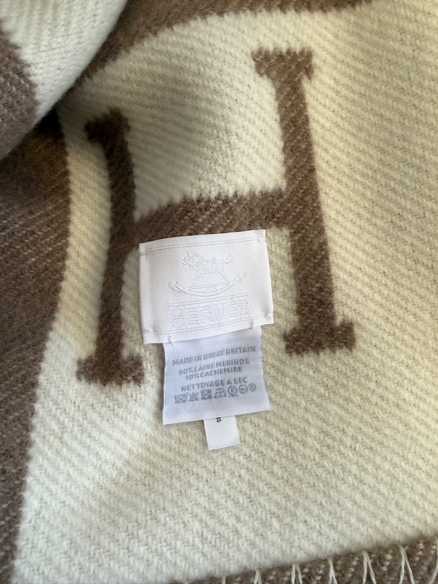 Luxury Promise Hermès Blanket