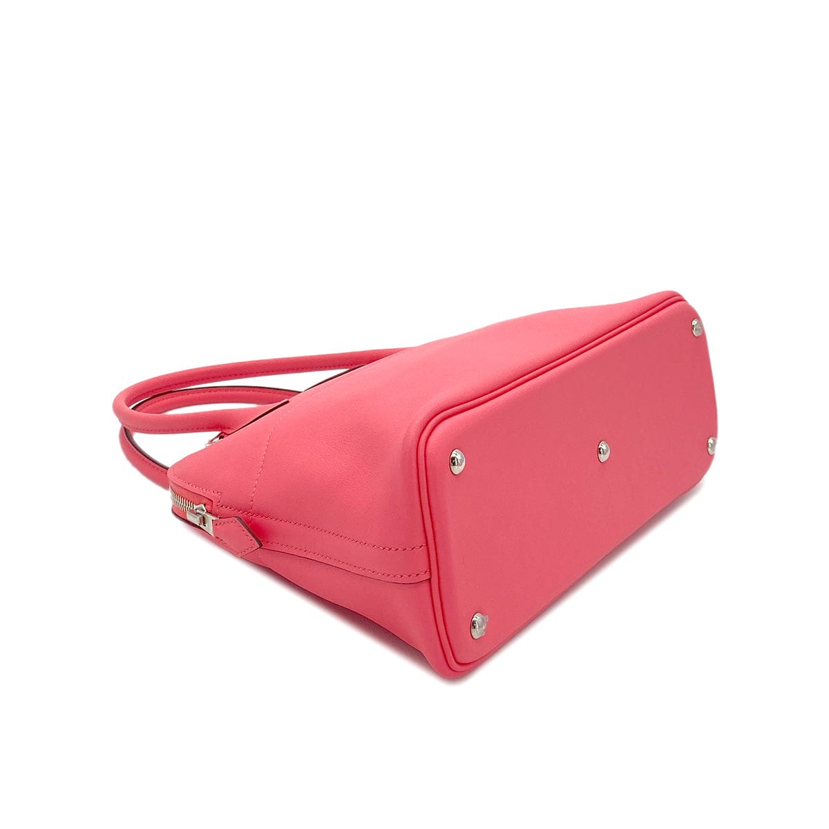 LUXURY PROMISE HERMES BOLIDE 27 ROSE AZALEE VEAU SWIFT HAND SHOULDER BAG A 90285098