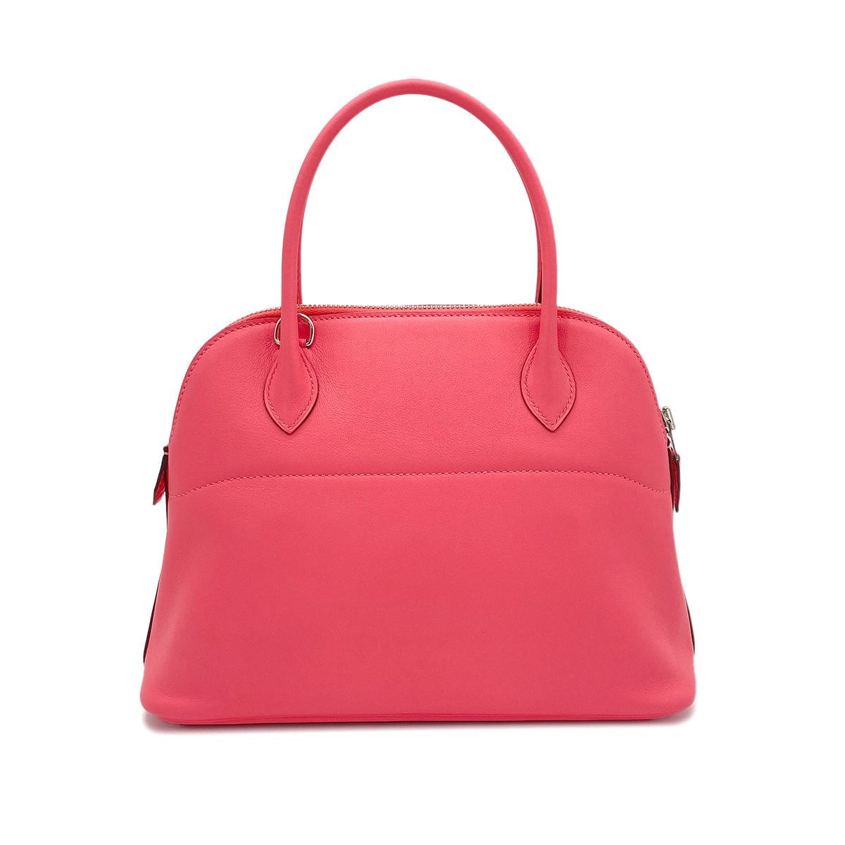 LUXURY PROMISE HERMES BOLIDE 27 ROSE AZALEE VEAU SWIFT HAND SHOULDER BAG A 90285098