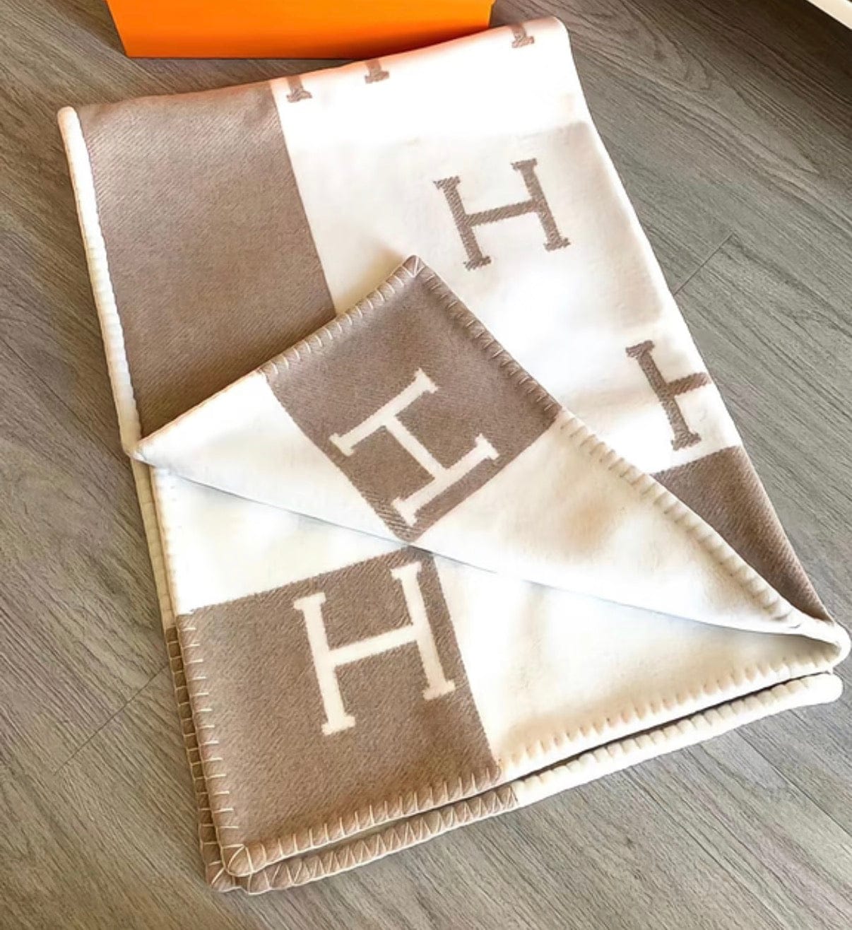 Luxury Promise Hermès Coperta Avalon Per neonato blanket