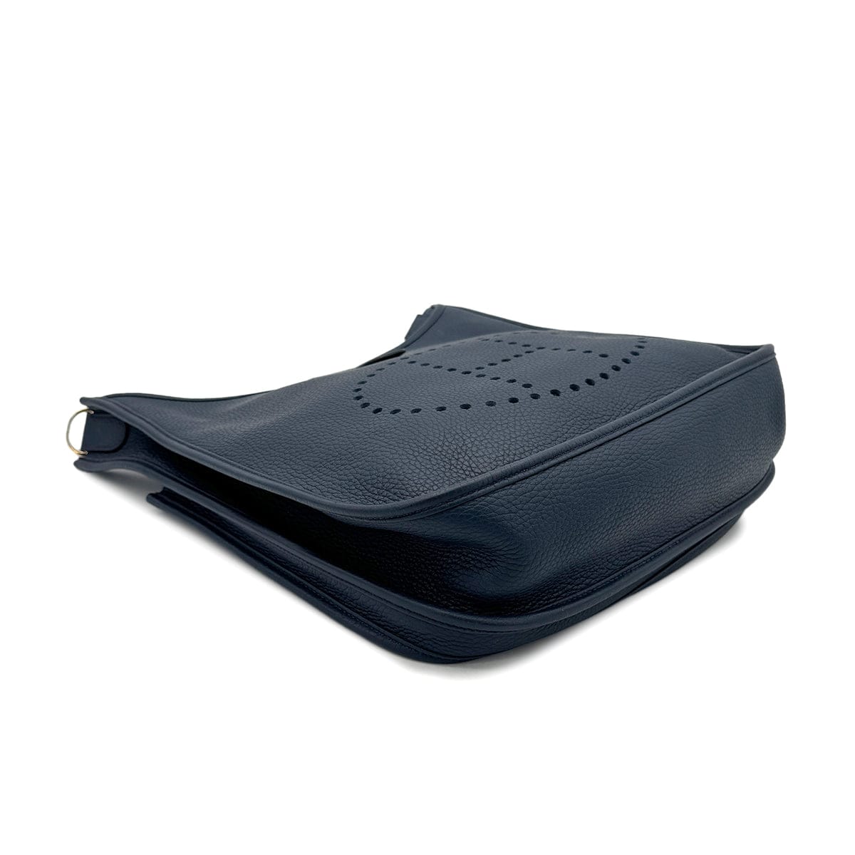 LUXURY PROMISE HERMES EVELYNE 3 PM BLEU SAPHIR TAURILLON CLEMENCE SHOULDER BAG □Q 90269851