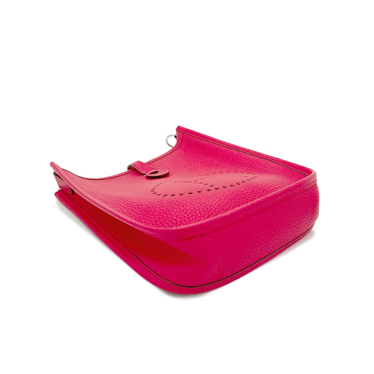 LUXURY PROMISE HERMES EVELYNE TPM ROSE EXTREME TAURILLON CLEMENCE SHOULDER BAG A 90269849