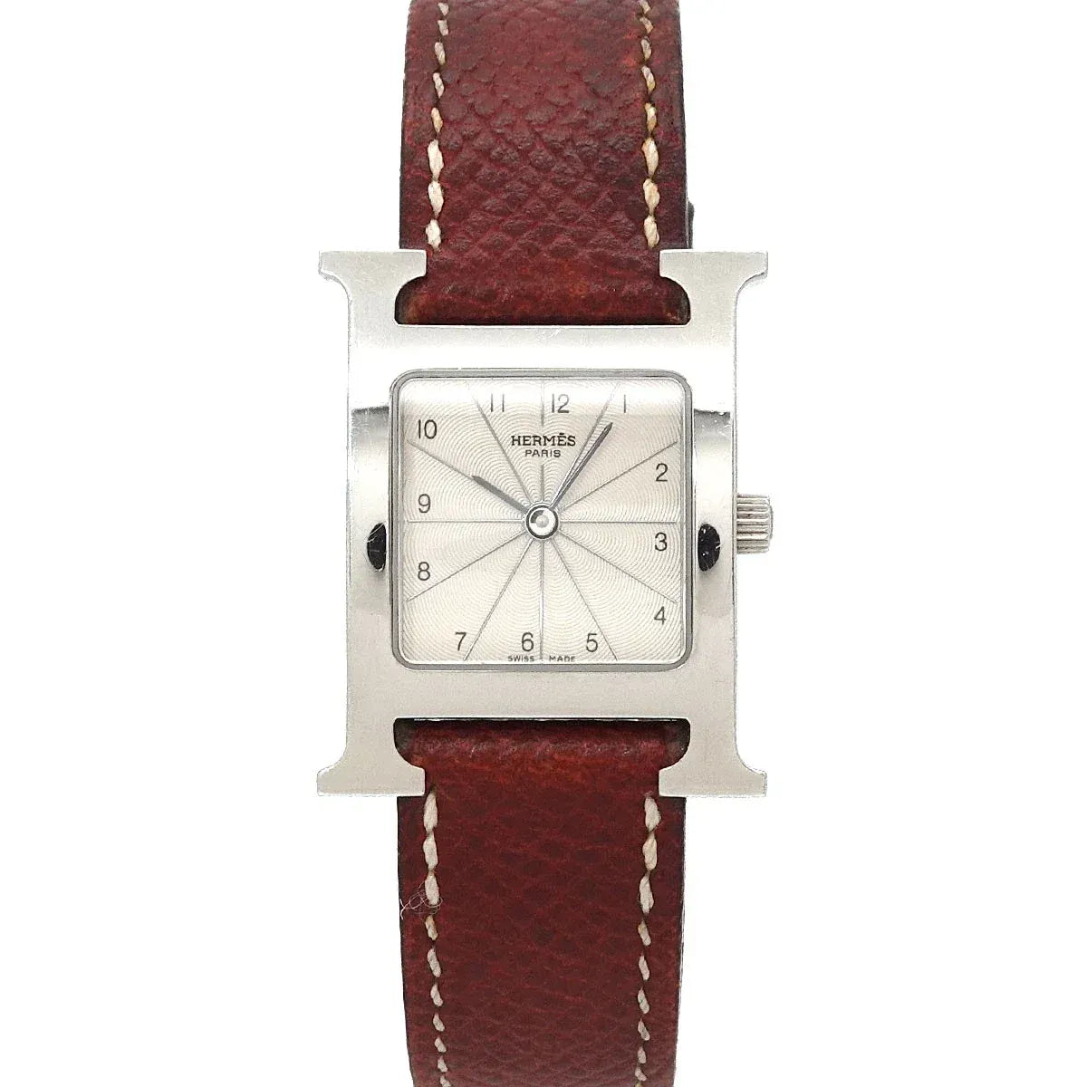 Luxury Promise HERMES H Watch HH1.210 Quartz Silver Dial Ladies Watch 90337589