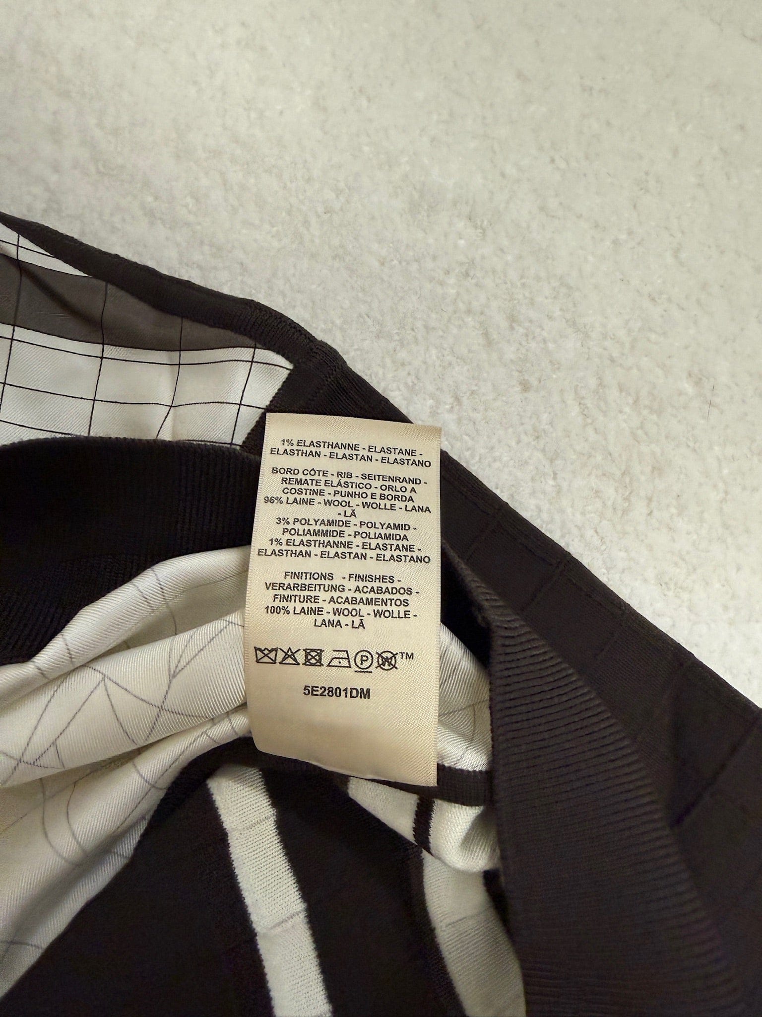 Luxury Promise Hermès Harness Print Sweater - Black Ivory