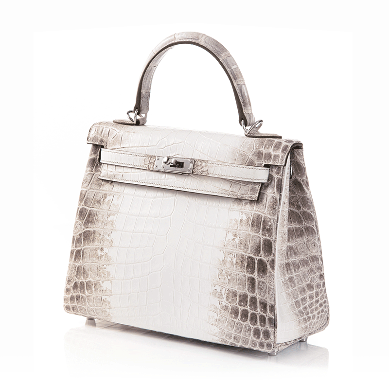 Luxury Promise Hermes Himalaya Kelly 25 PHW B stamp