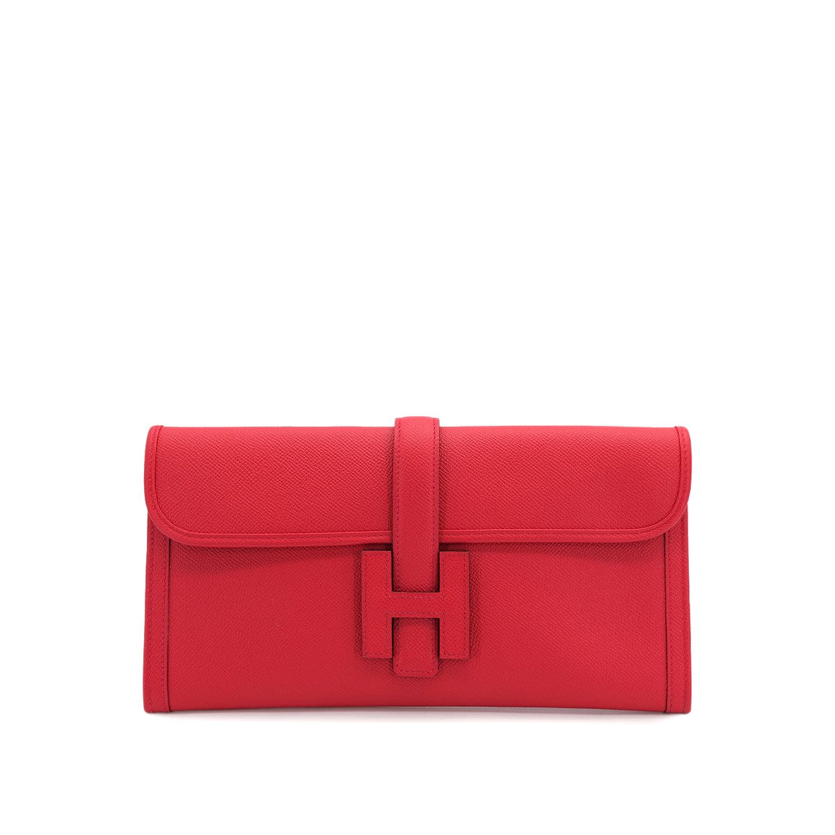 Luxury PROMISE HERMES JIGE ELAN 29 BOUGAINVILLIER VEAU EPSOM CLUTCH BAG 2016 X STAMP 90312930