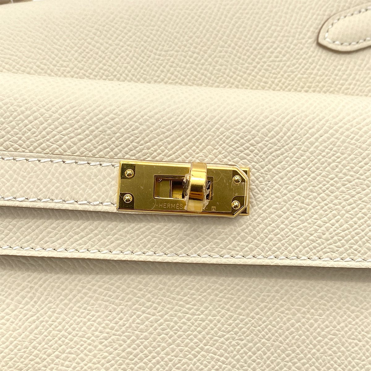 LUXURY PROMISE HERMES KELLY 20 DISORDER CRAIE EPSOM SHOULDER BAG W GHW 90262381