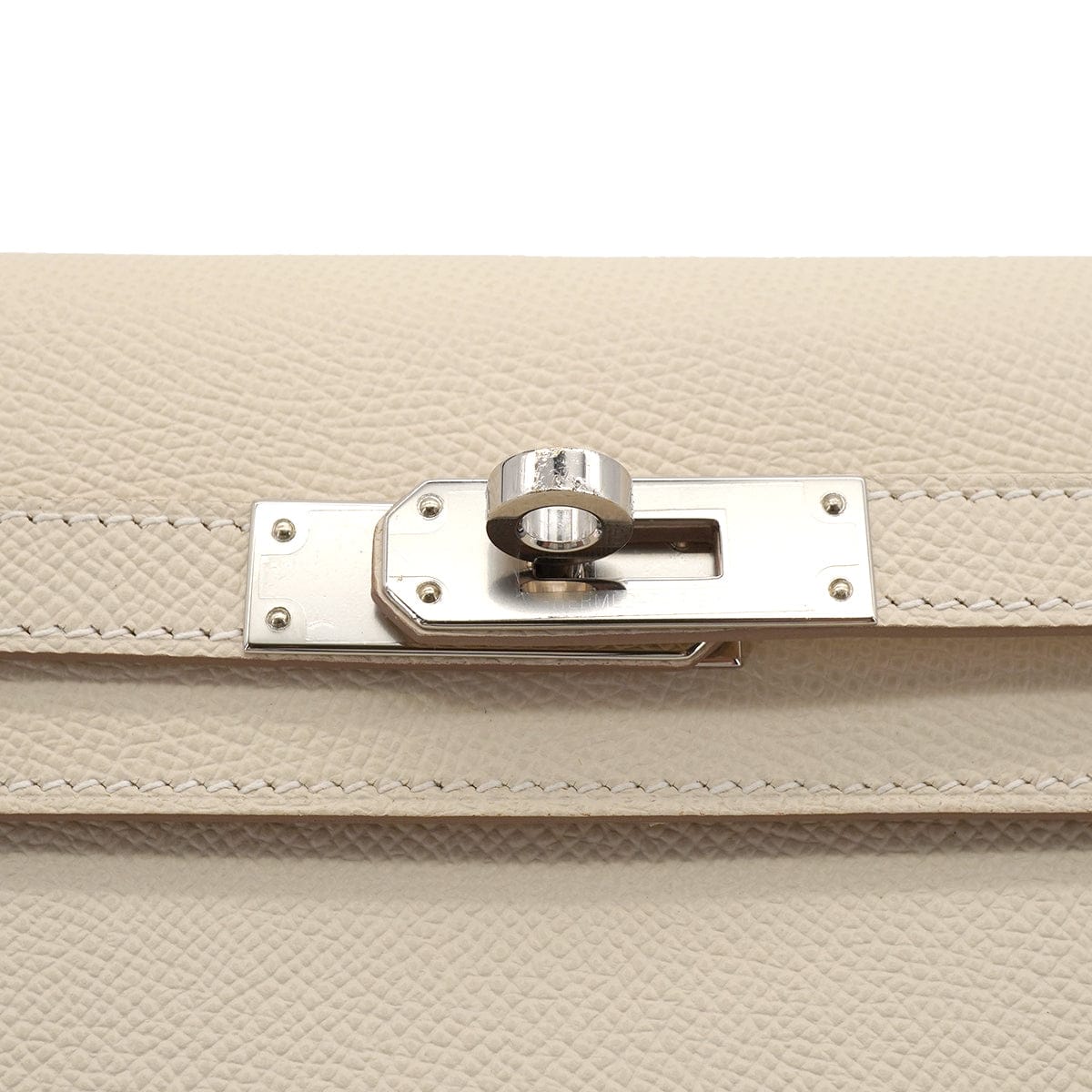 LUXURY PROMISE HERMES KELLY ELAN CRAIE VEAU EPSOM CLUTCH SHOULDER BAG 2025 K PALLADIUM HARDWARE 90344351