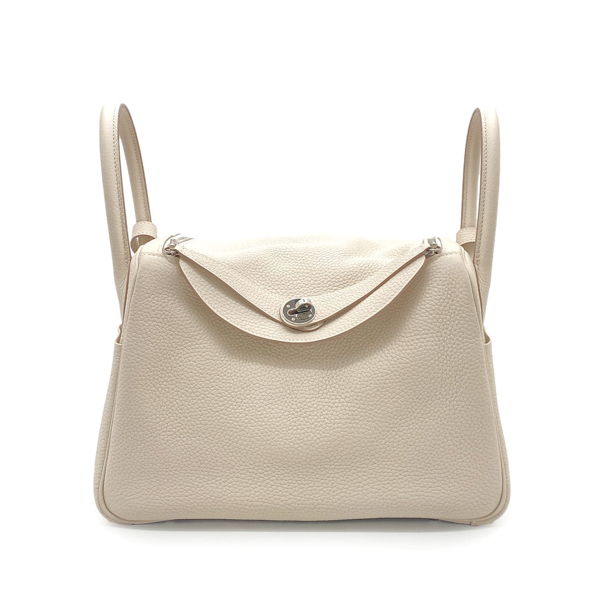 Luxury Promise HERMES LINDY 30 CRAIE TAURILLON CLEMENCE SHOULDER BAG A SHW 90266243