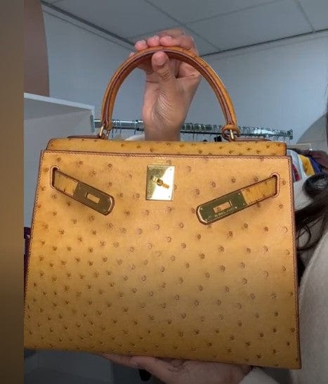 Luxury Promise Hermes Ostrich Kelly Lema