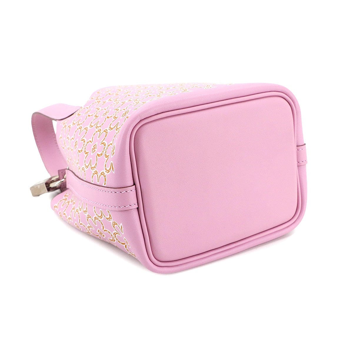 Luxury Promise HERMES Picotin Lock Micro Lucky Daisy Hand Bag Swift Mauve sylvestre 90299265