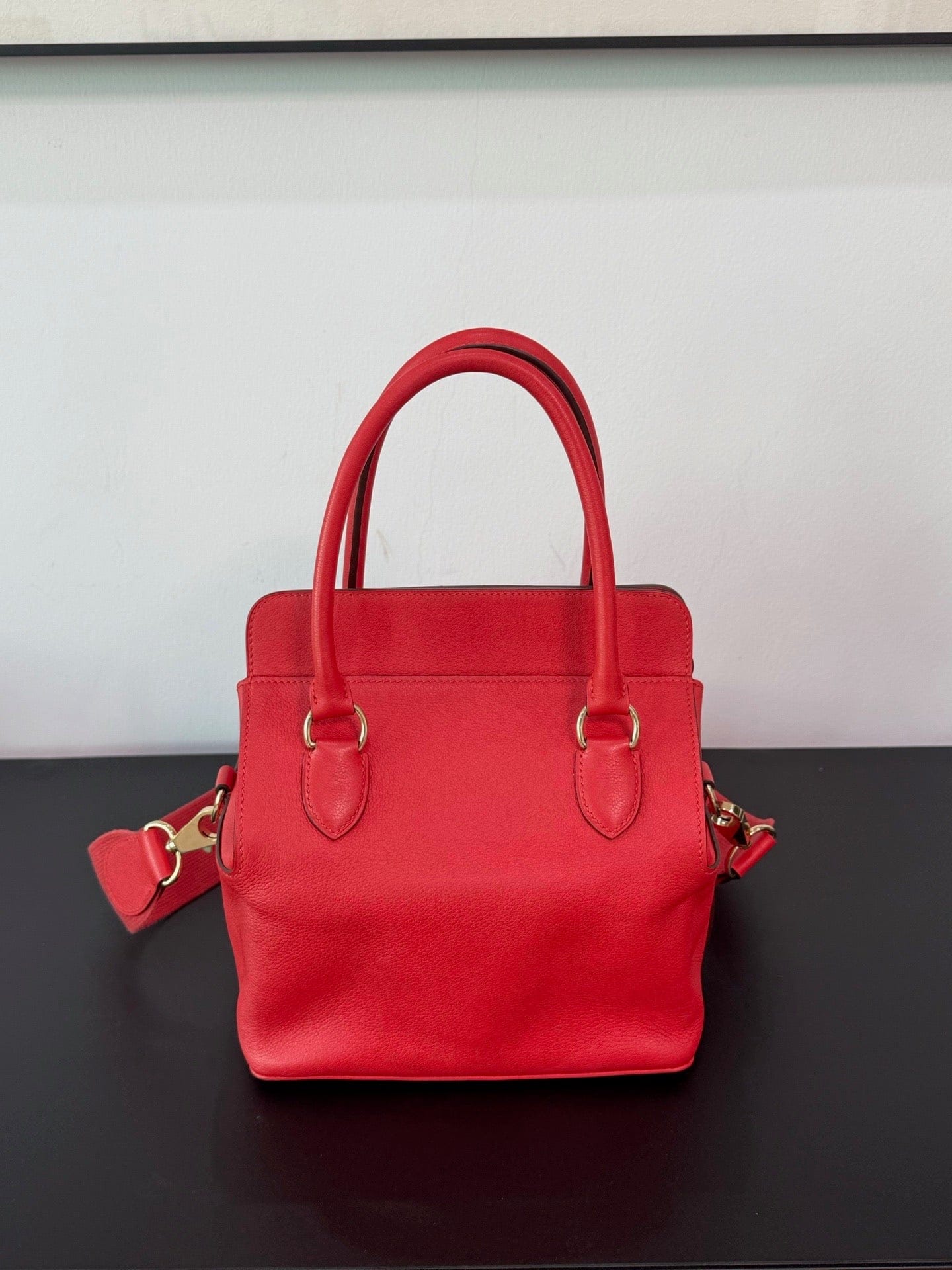 LUXURY PROMISE Hermès Toolbox 20cm Leather Bag