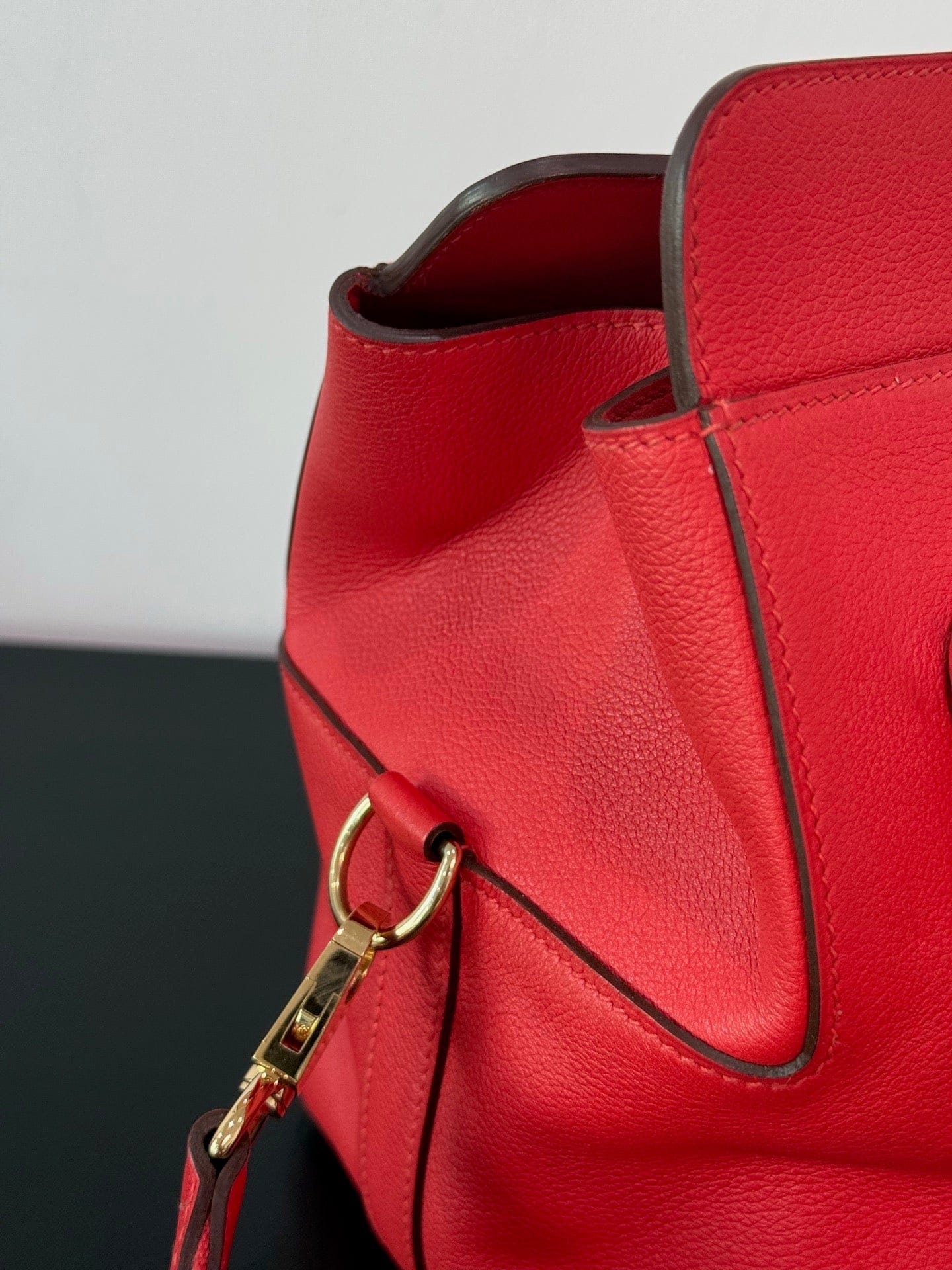 LUXURY PROMISE Hermès Toolbox 20cm Leather Bag