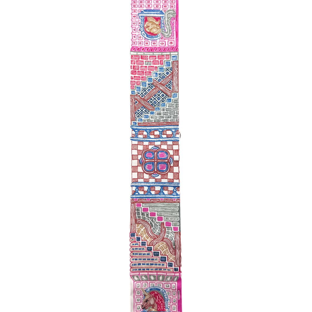 LUXURY PROMISE HERMES TWILLY SUPER SILK QUEST SCARF MULTICOLOR SILK 90295840