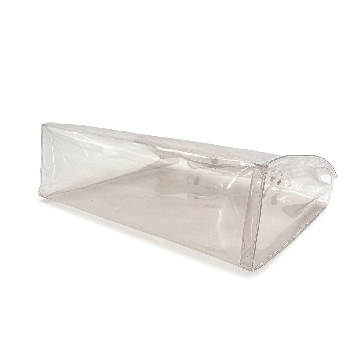 Luxury PROMISE HERMES VINYL KELLY SOUVENIR DE L' EXPOSITION 1997 CLEAR HAND BAG GOLD HARDWARE 90326201