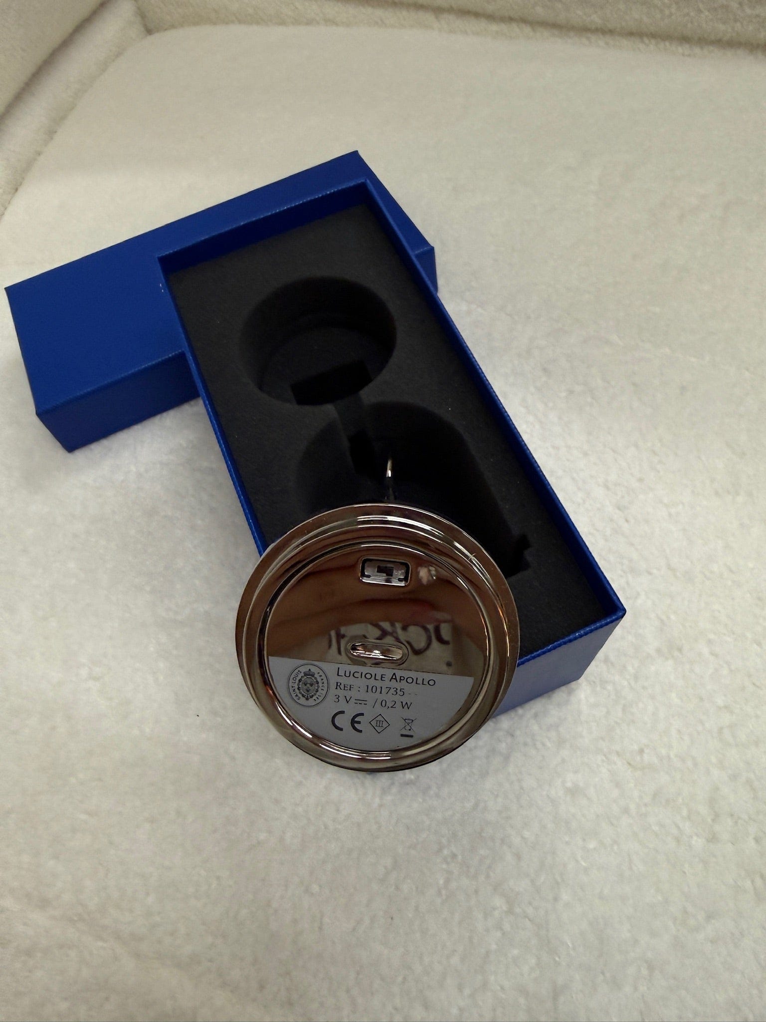 Luxury Promise Hermès X Saint Louis Apollo Votive Lamp