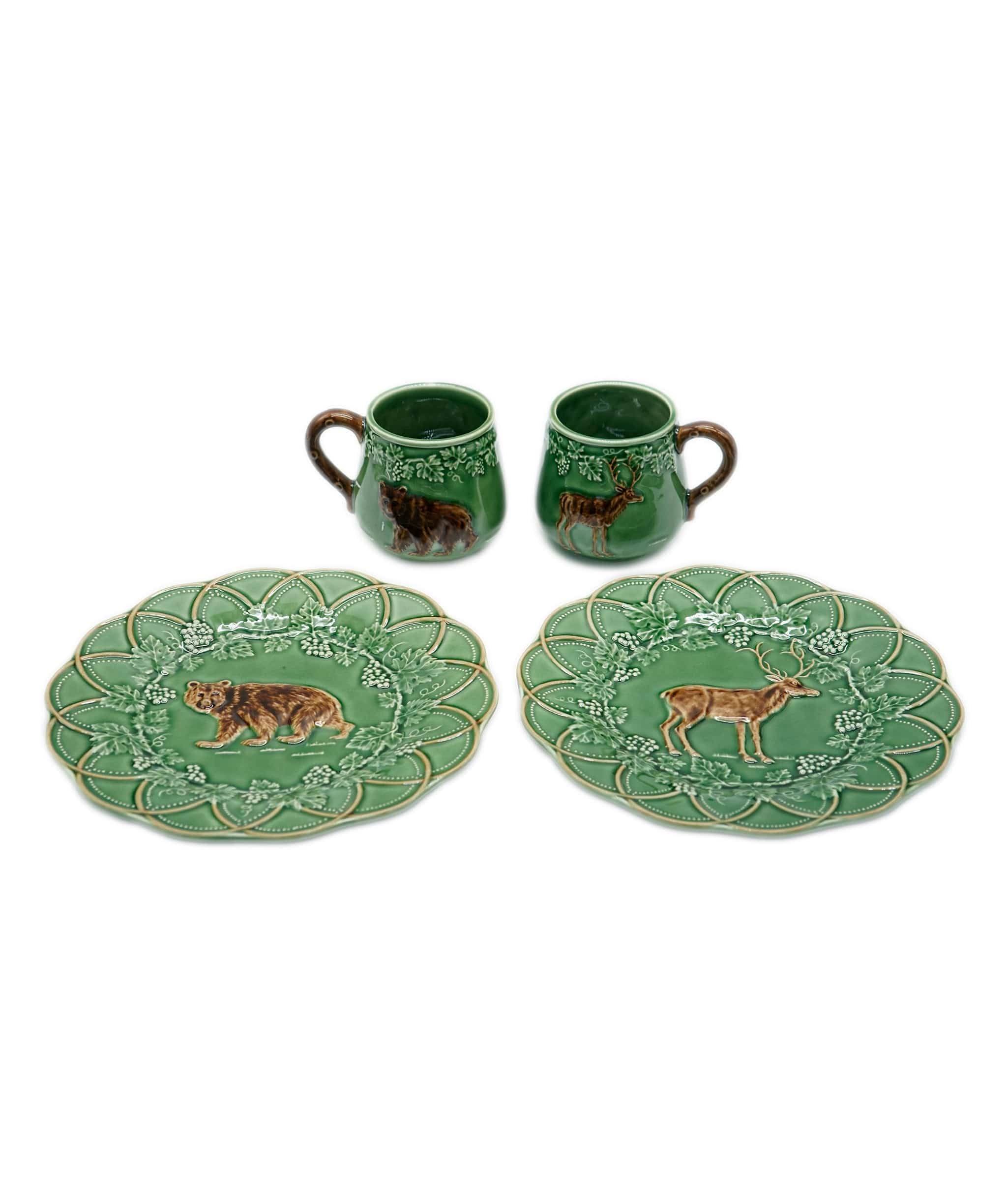 Luxury Promise Bordallo pinheiro homeware set - AJC0471