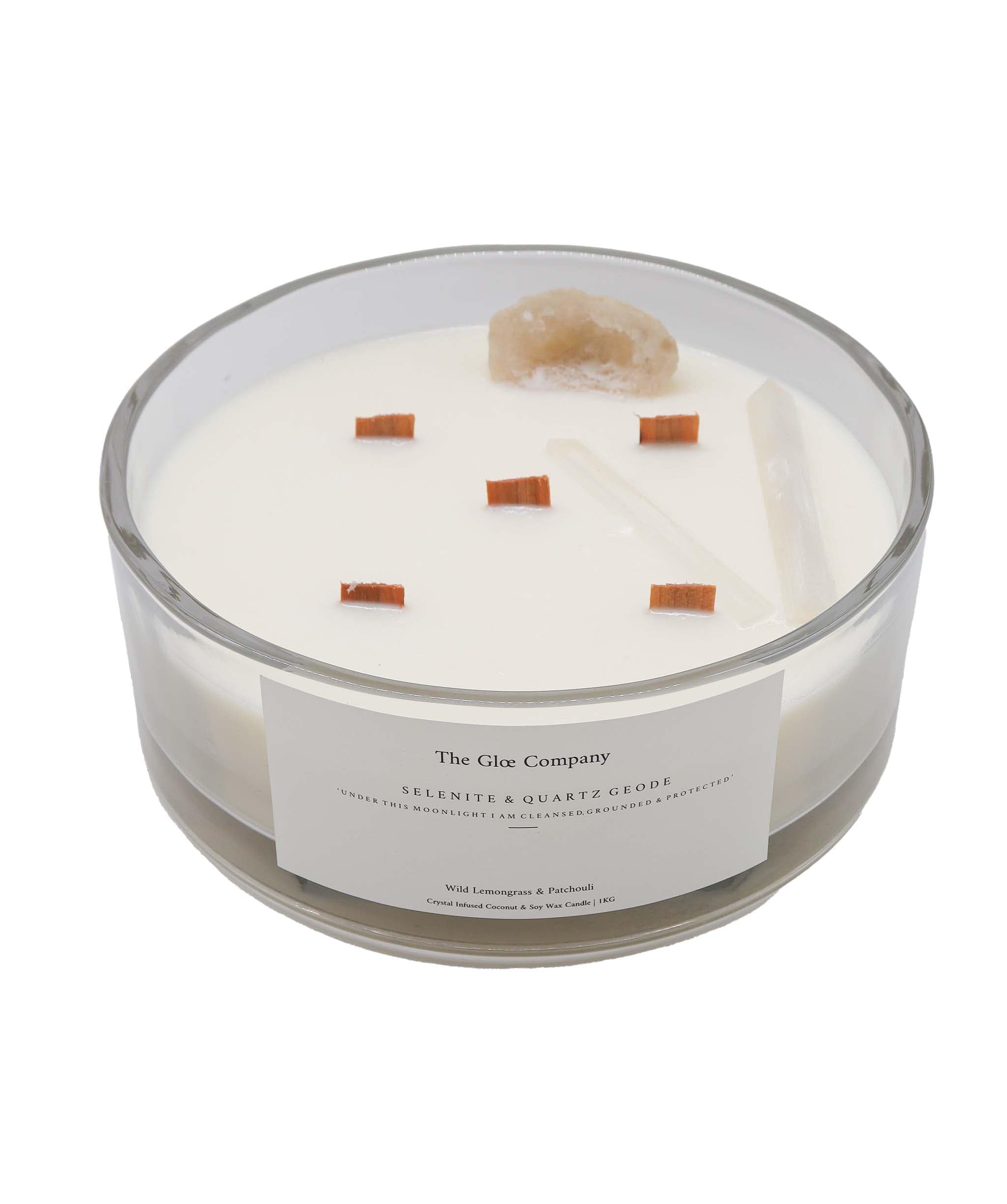 Luxury Promise Lemongrass patchuli 1kg candle ASC5487