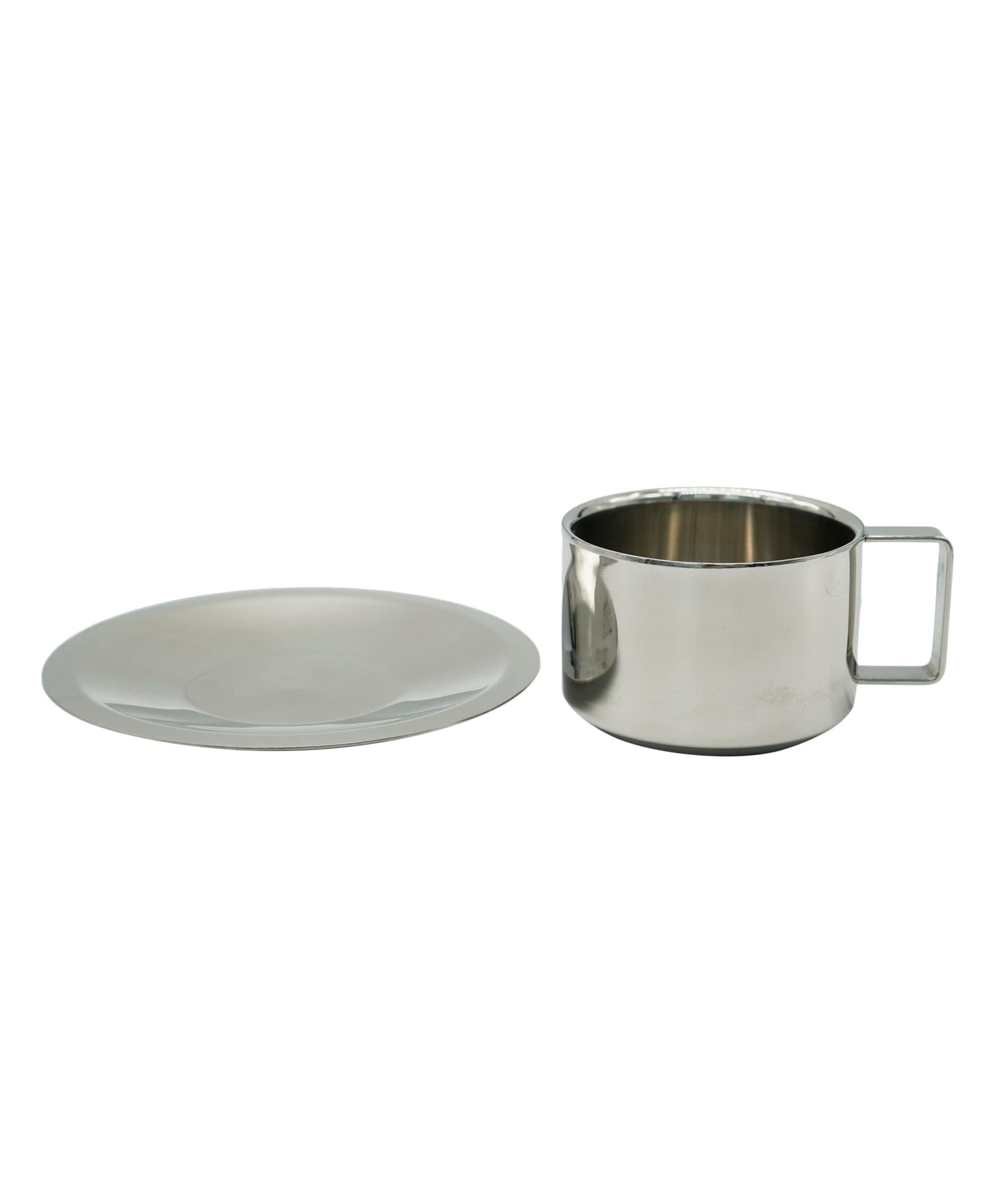 Luxury Promise STAINLESS STEEL CUP AND SAUCER 200ML - APL0011