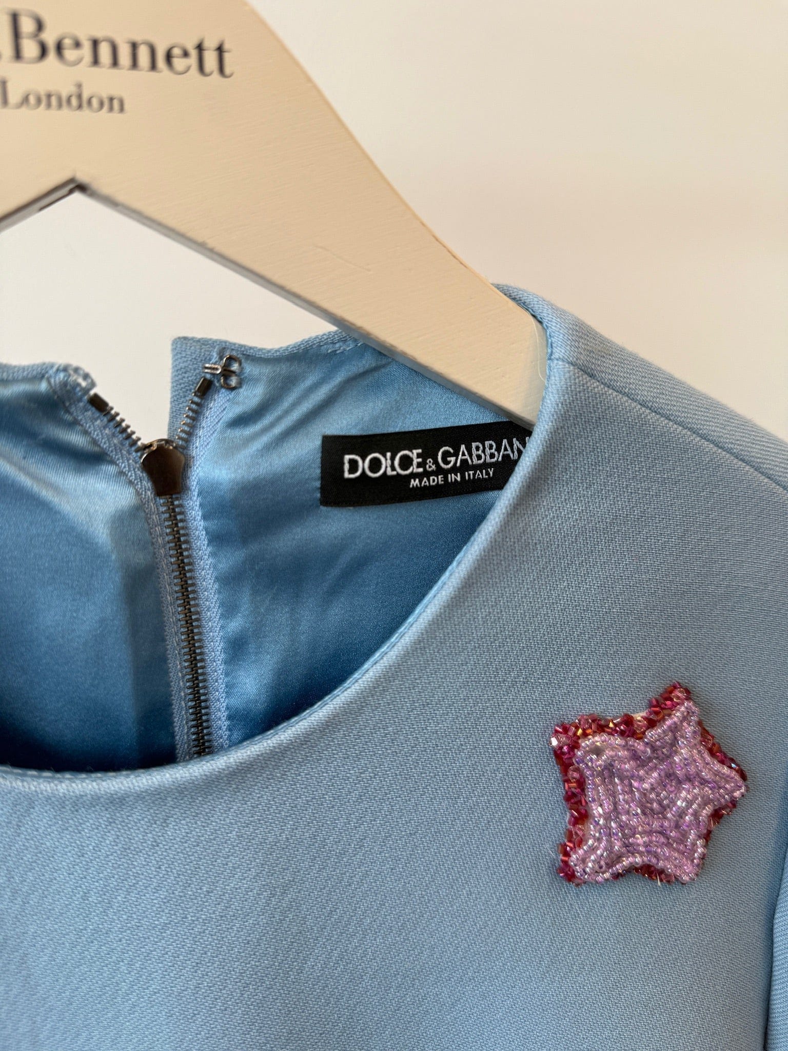 Luxury Promise IT 36 Dolce & Gabbana Summer Dress with Colorful Embroidery