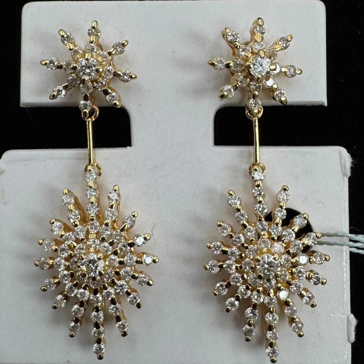 Luxury Promise Japan 47068 K18 Diamond Earrings D0.55*2 4.1