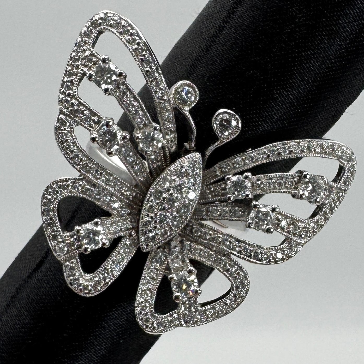 Luxury Promise Japan 49062 K18 Diamond Ring D1.45 13.6g