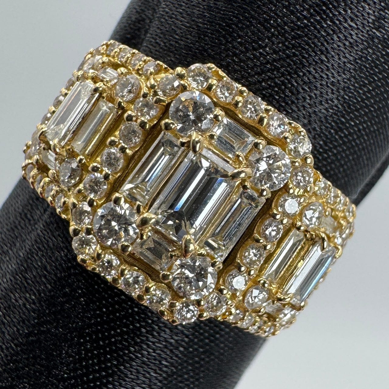 Luxury Promise Japan 49102 K18 Dial Ring D1.20 5g