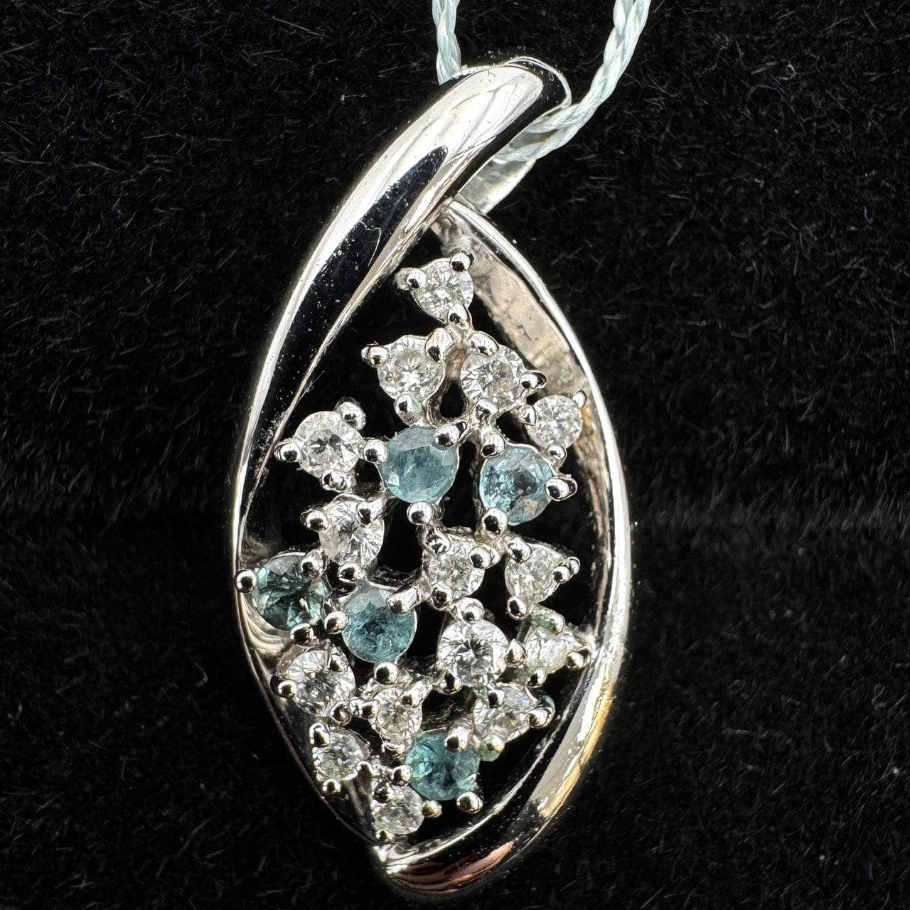 Luxury Promise Japan 49620 K18WG Aleki Pen Top AL0.25 D0.23 3.2g