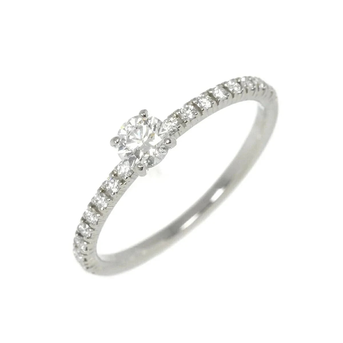 Luxury Promise Japan Cartier ETINCELLE Half Diamond 0.18ct E/VVS1/EX Ring Pt size45 3.25(US) 90274606