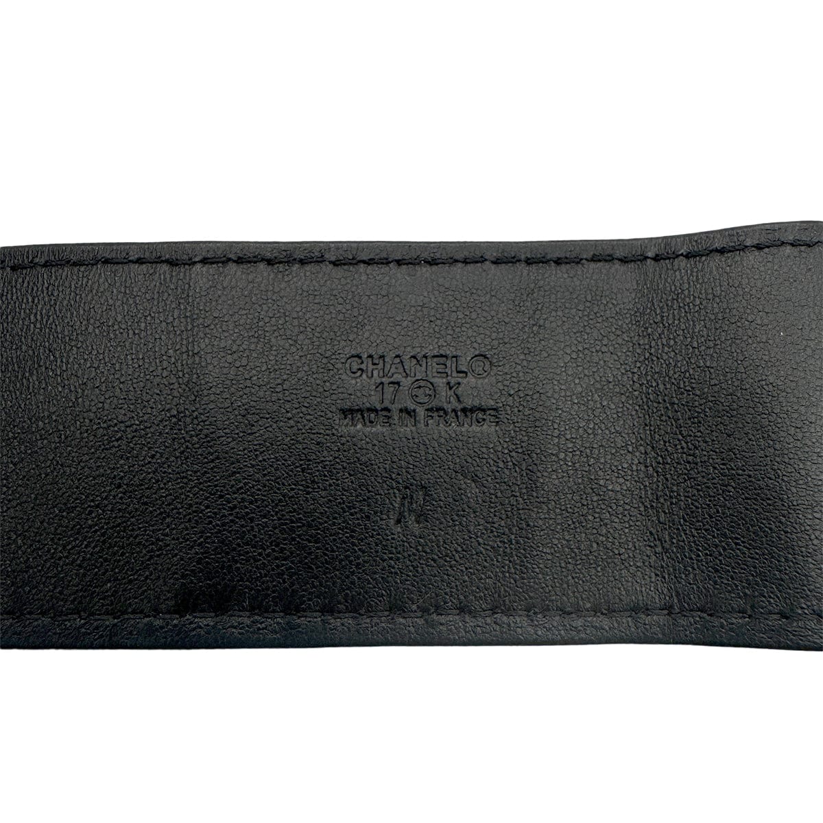 Luxury Promise Japan CHANEL BELT LEATHER COCOMARK BLACK ACCESSORY 17K 90276616