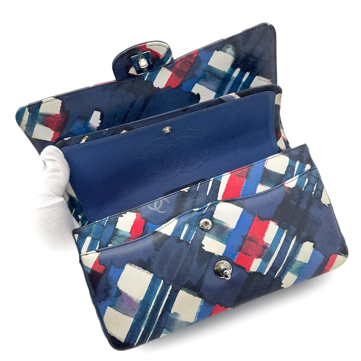 Luxury Promise Japan CHANEL CLASSIC FLAP MEDIUM AIRLINE SHOULDER BAG LAMB SKIN 90268062