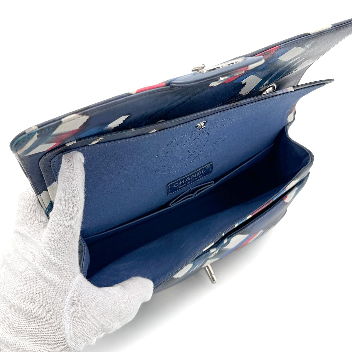 Luxury Promise Japan CHANEL CLASSIC FLAP MEDIUM AIRLINE SHOULDER BAG LAMB SKIN 90268062