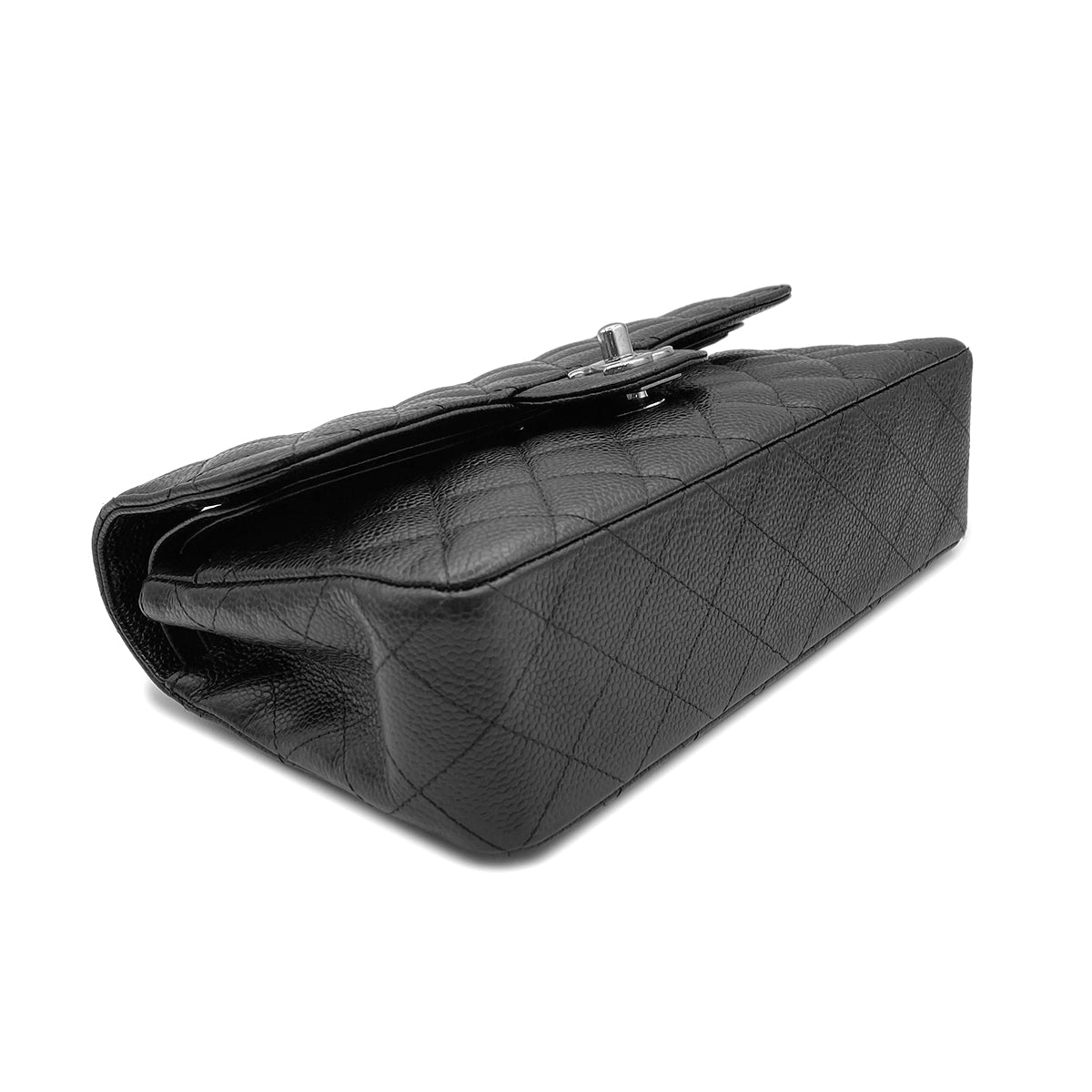 Luxury Promise Japan CHANEL CLASSIC FLAP SMALL CHAIN SHOULDER BAG BLACK CAVIAR SKIN SHW 90202733