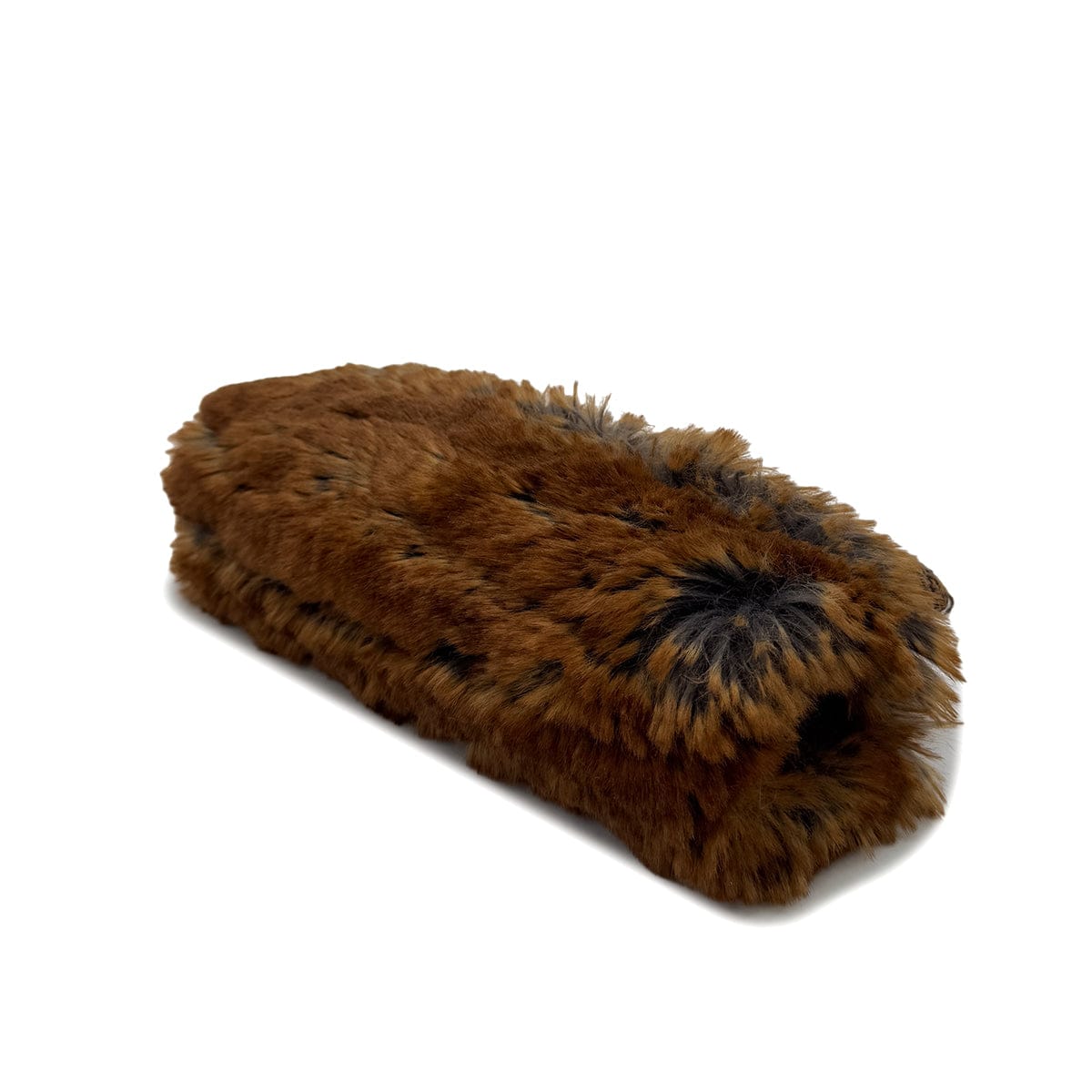 Luxury Promise Japan CHANEL CLUTCH CHAIN SHOULDER BAG BROWN TWEED FUR 90288006