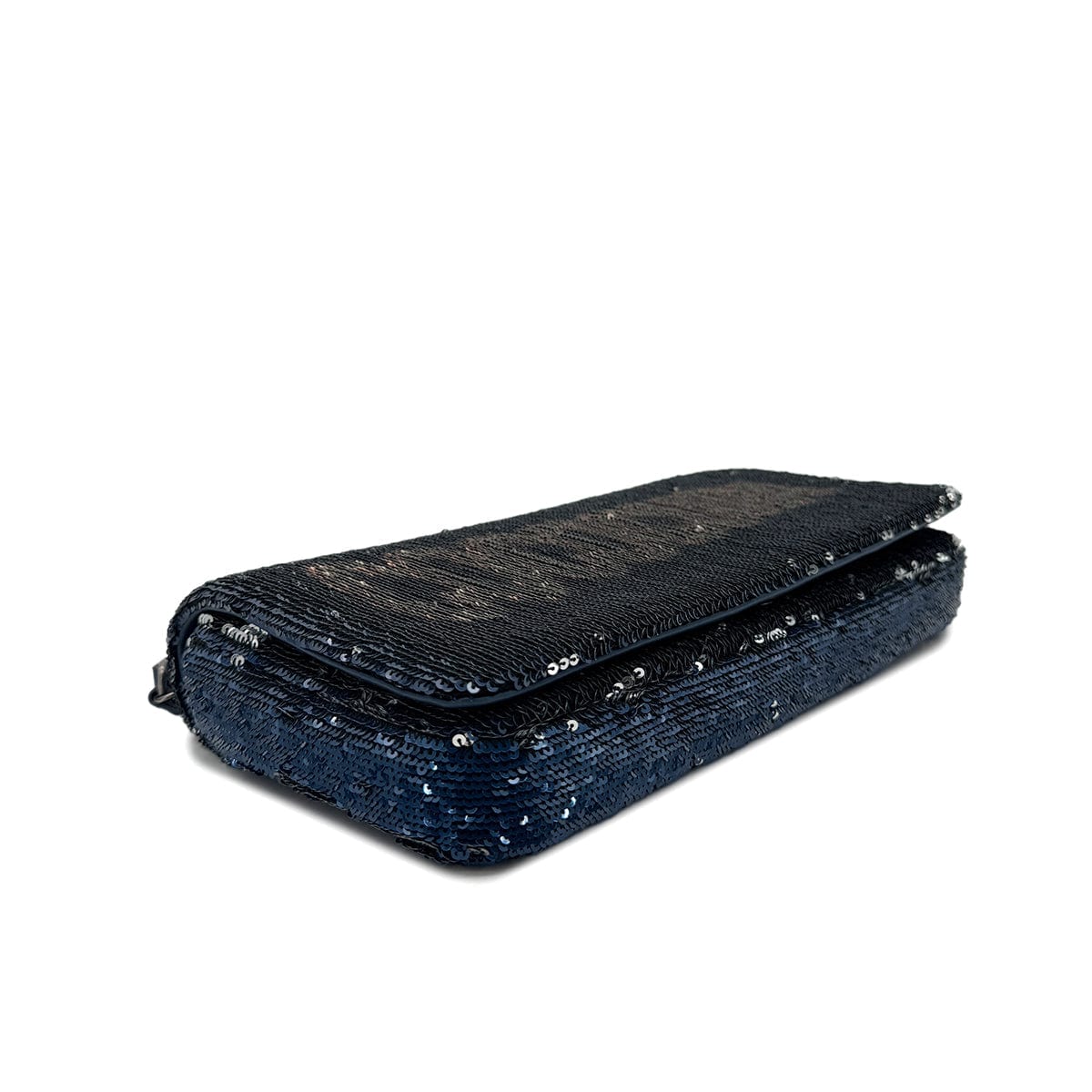 Luxury Promise Japan CHANEL COCO CUBA CHAIN SHOULDER BAG NAVY PINK SEQUINS LEATHER 90288005