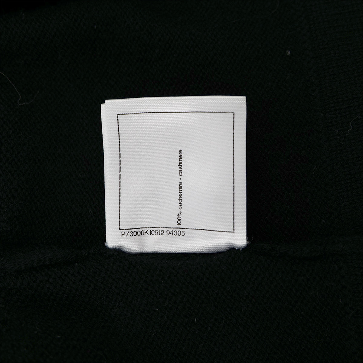 Luxury Promise Japan CHANEL COCOMARK BIJOU BUTTON KNIT VEST BLACK CASHMERE 40 P73 RTW 90301668