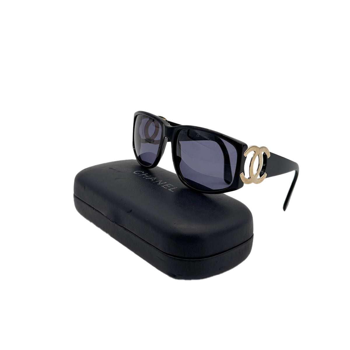 Luxury Promise Japan CHANEL COCOMARK SUNGLASSES BLACK EYEWEAR 90296462