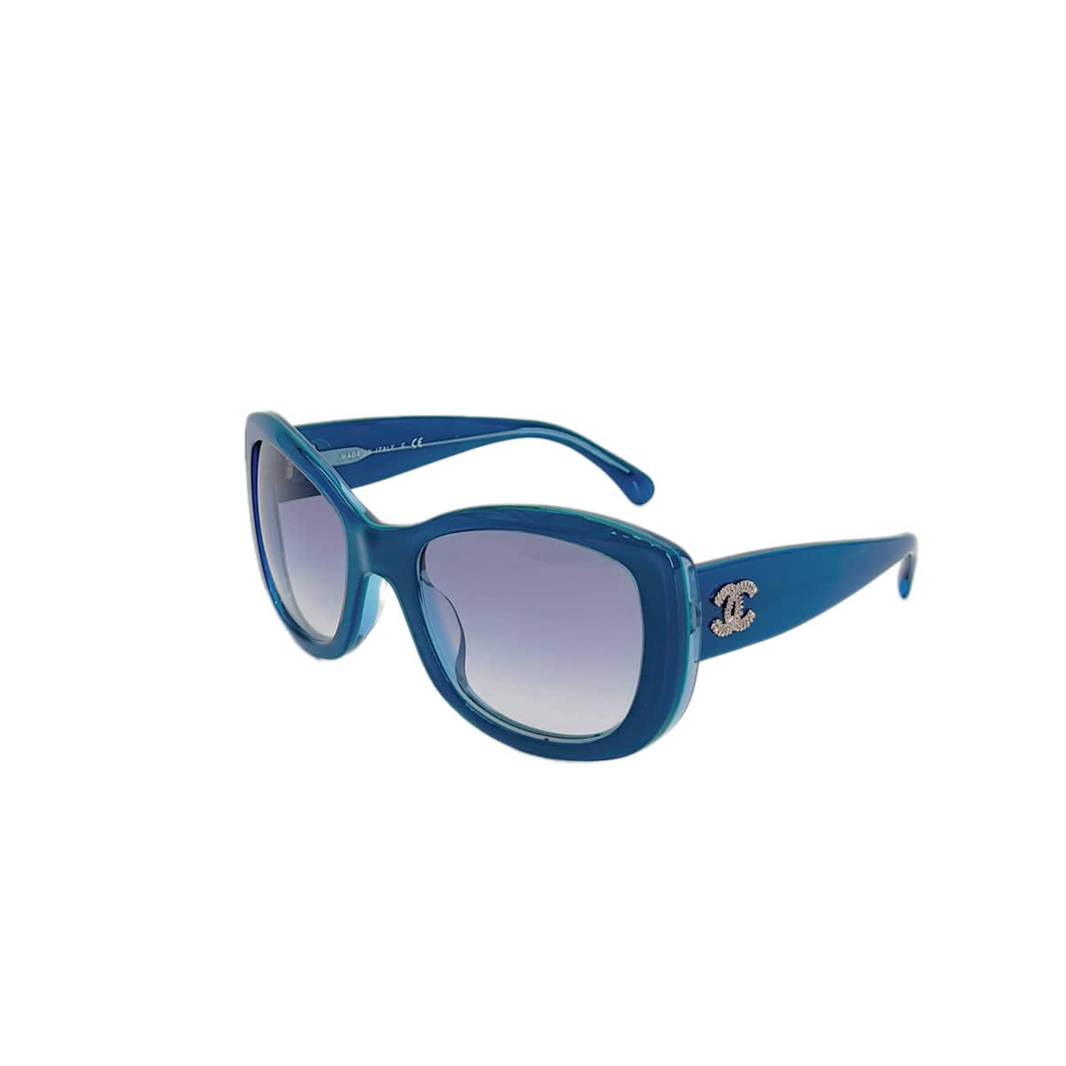 Luxury Promise Japan CHANEL COCOMARK SUNGLASSES BLUE EYEWEAR 90296465