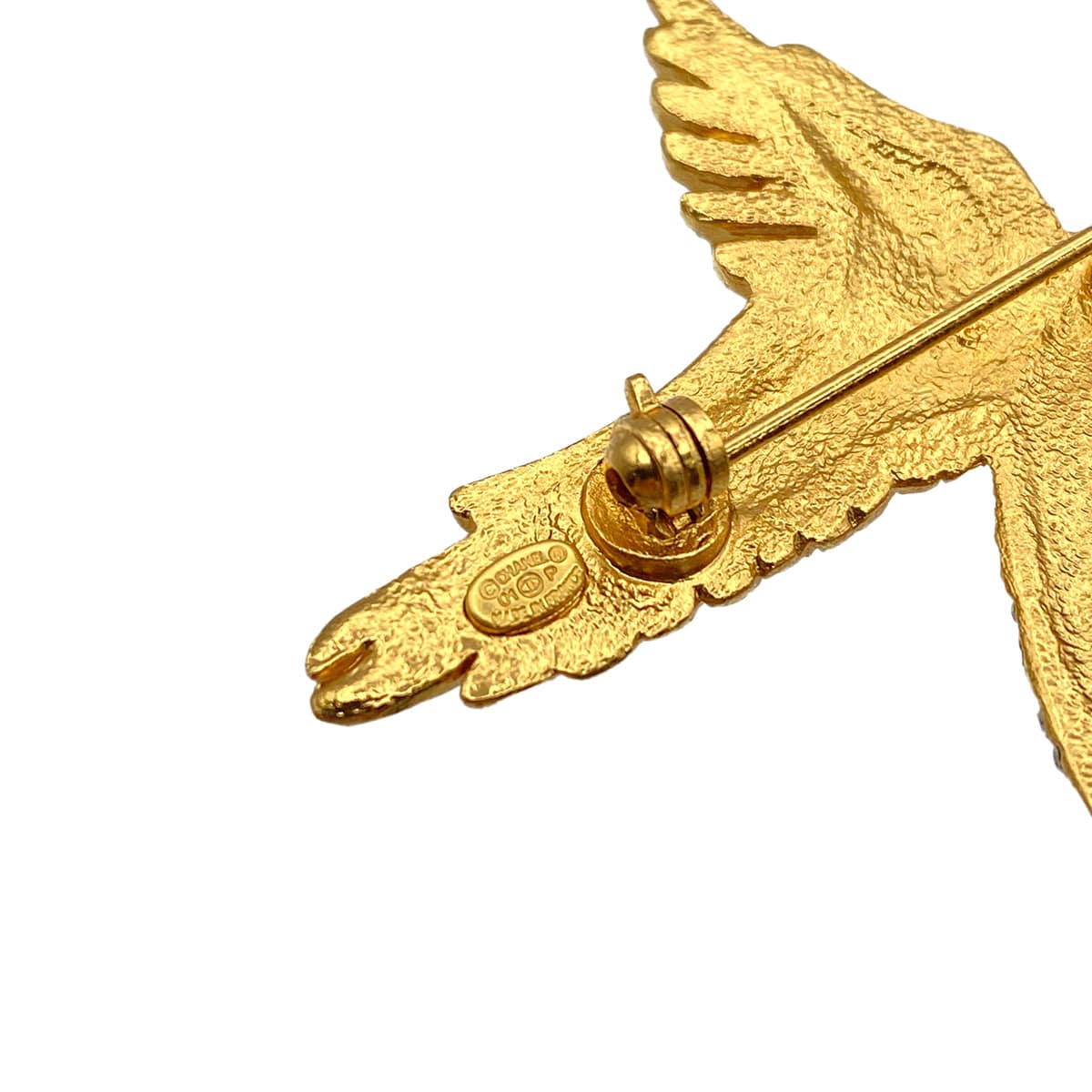 Luxury Promise Japan CHANEL EAGLE COCOMARK BROOCH RHINESTONE ACCESSORY 01P 90274191