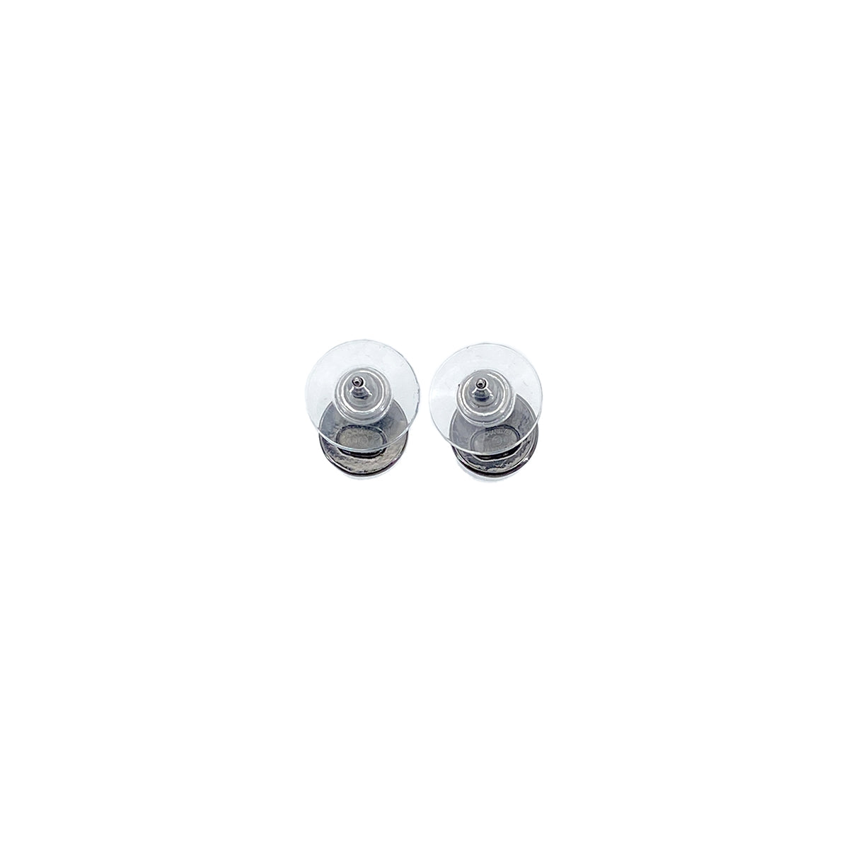 Luxury Promise Japan CHANEL EARRINGS COCOMARK COLOR STONE GUNMETAL A16B 90275935