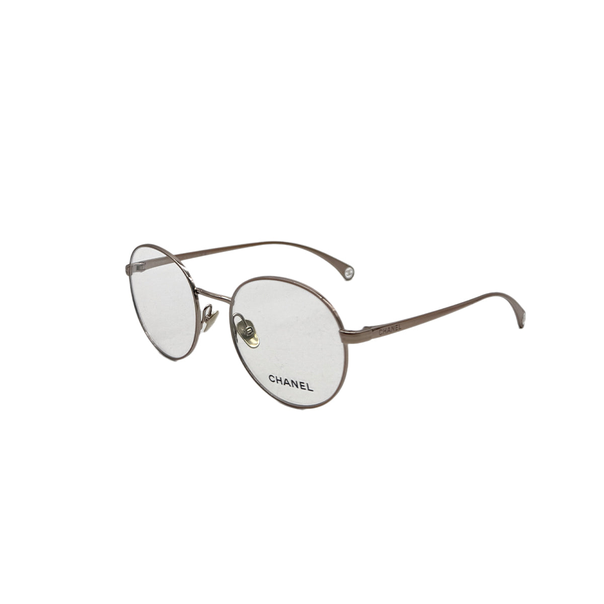 Luxury Promise Japan CHANEL GLASSES LOGO COCOMARK ROSE GOLD EYEWEAR 90291340