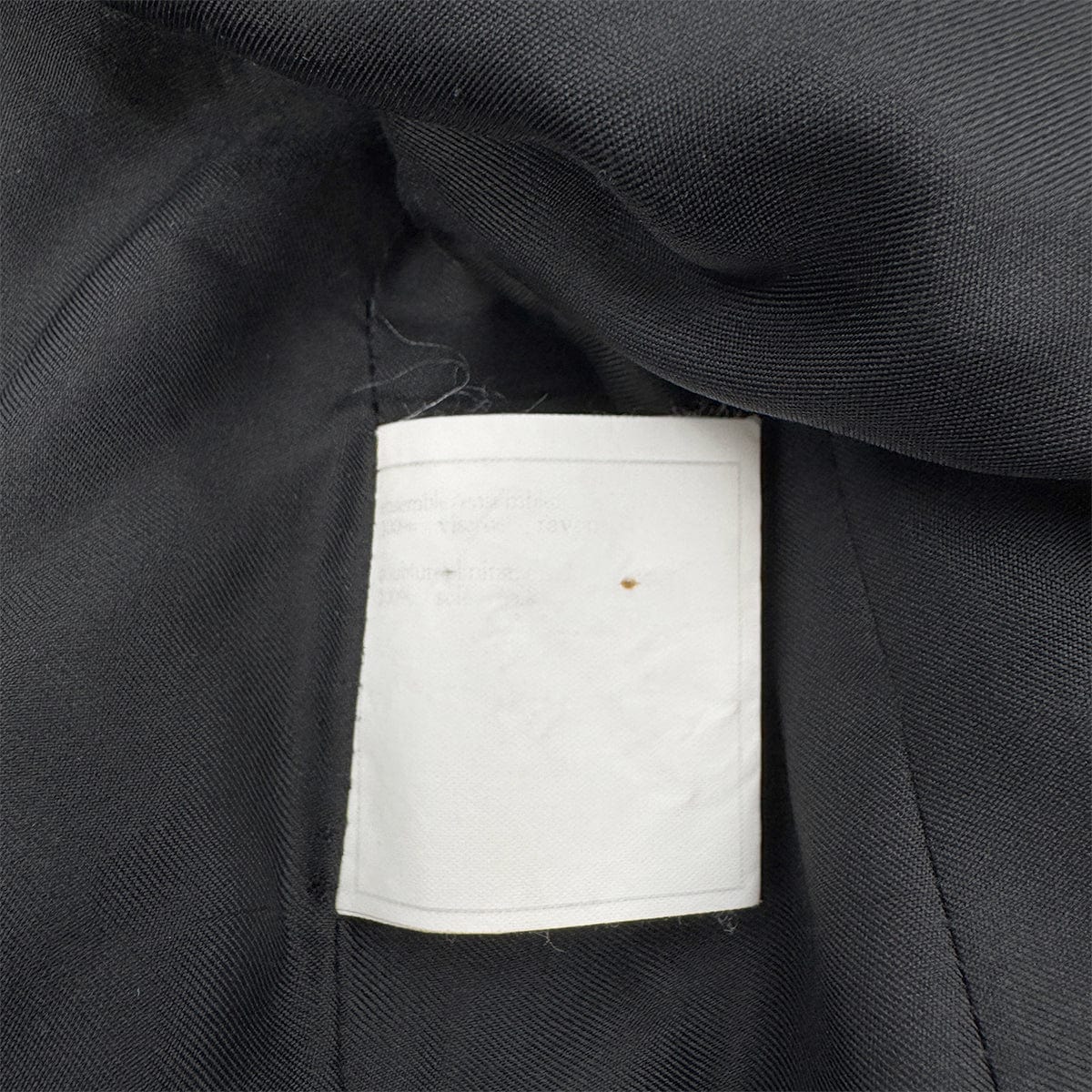 Luxury Promise Japan CHANEL GRIPOIX BUTTON VELOR HALF SLEEVE JACKET BLACK RAYON RTW 90284590