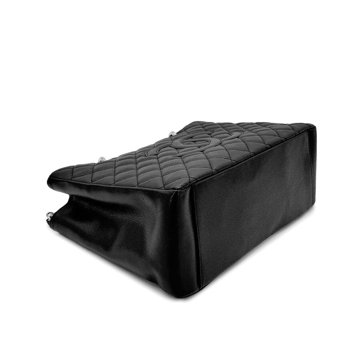 Luxury Promise Japan CHANEL GST COCOMARK CHAIN TOTE BAG BLACK CAVIAR SKIN 90276758