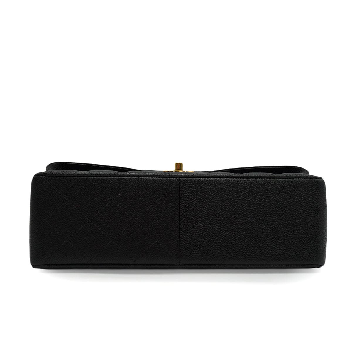 Luxury Promise Japan CHANEL JUMBO MATELASSE 30 CHAIN SHOULDER BAG BLACK CAVIAR SKIN GOLD HARDWARE 90345160