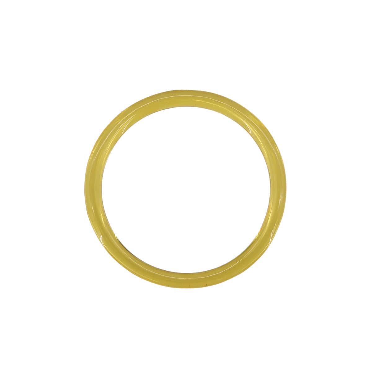 Luxury promise Japan CHANEL LOGO ACRYLIC BANGLE CLEAR YELLOW ACCESSORY 90321141