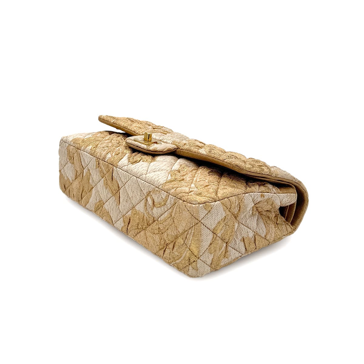 Luxury Promise Japan CHANEL MATELASSE CHAIN SHOULDER BAG GOLD JACQUARD 90279800